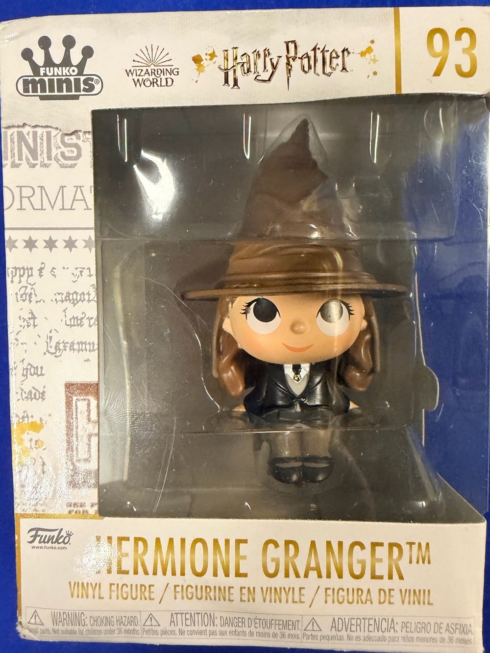 Funko Hermione Granger Vinyl Figure - Brown/Black